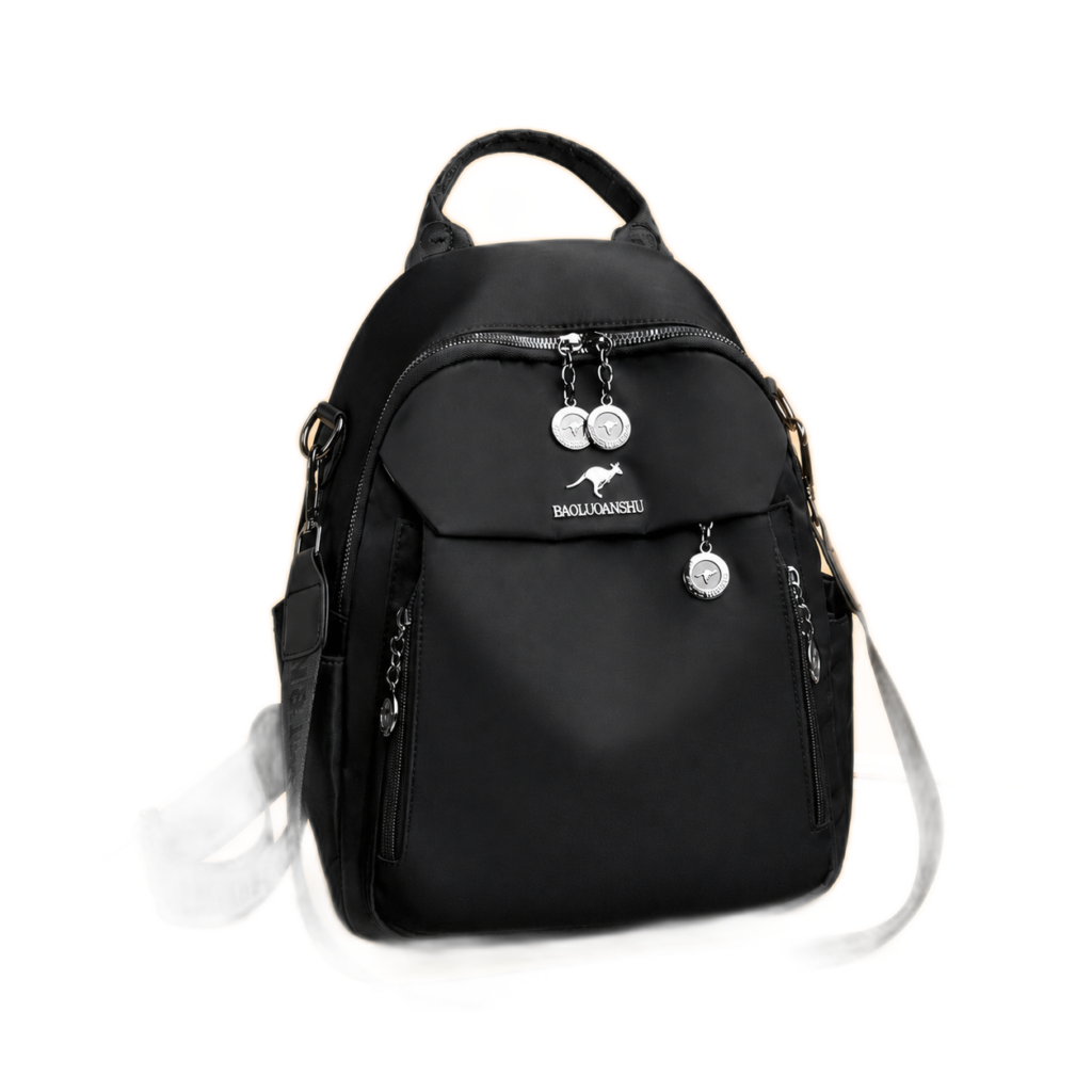 Charm Nylon Backpack