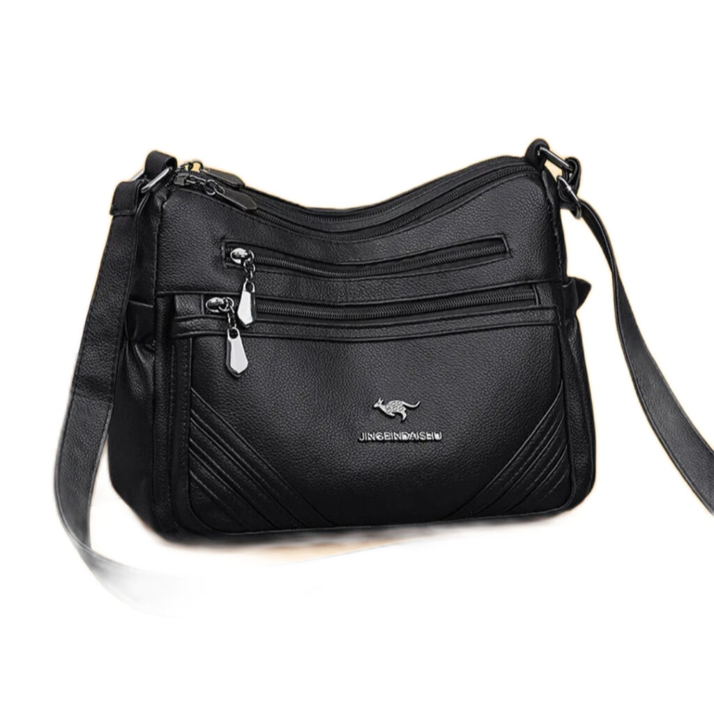 Multi-Zip Everyday Crossbody