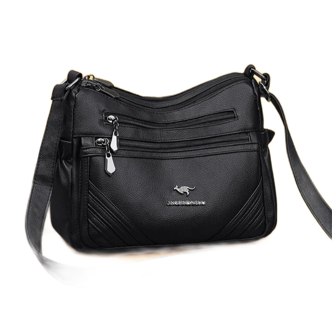 Multi-Zip Everyday Crossbody